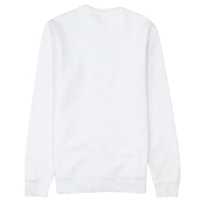 Mens UK Size XS Calvin Klein Jeans White Pullover Sweatshirt