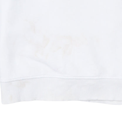 Mens UK Size XS Calvin Klein Jeans White Pullover Sweatshirt