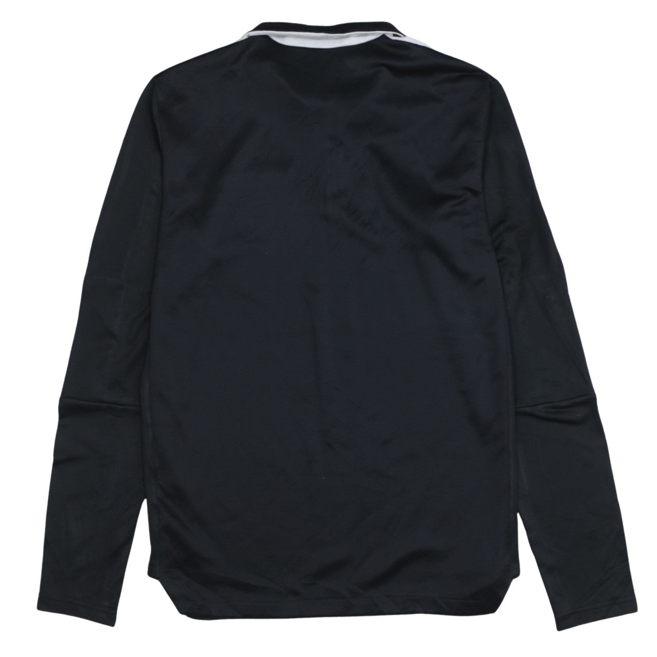 Mens UK Size M adidas Black Henley Sweatshirt