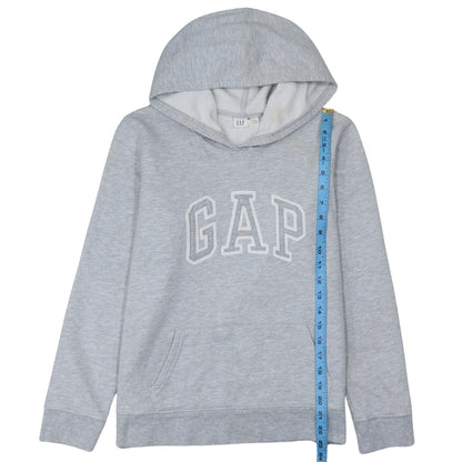 Mens UK Size L Gap Grey Pullover Hoodie