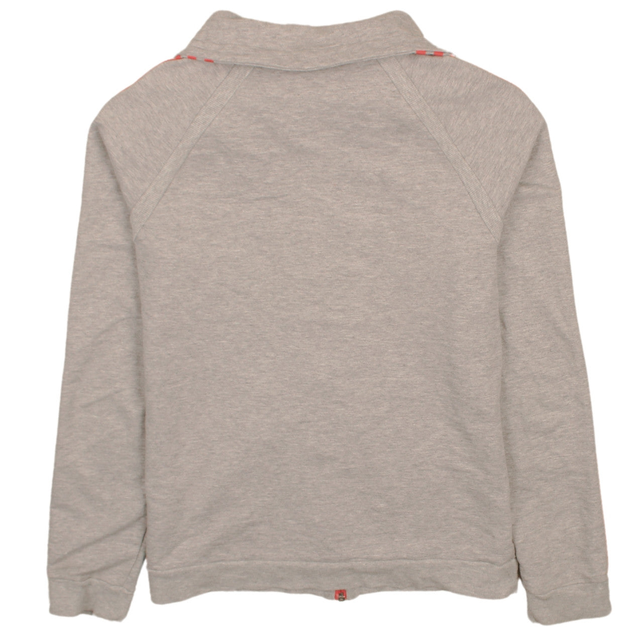 Womens UK Size L adidas Grey Full Zip Sweatshirt