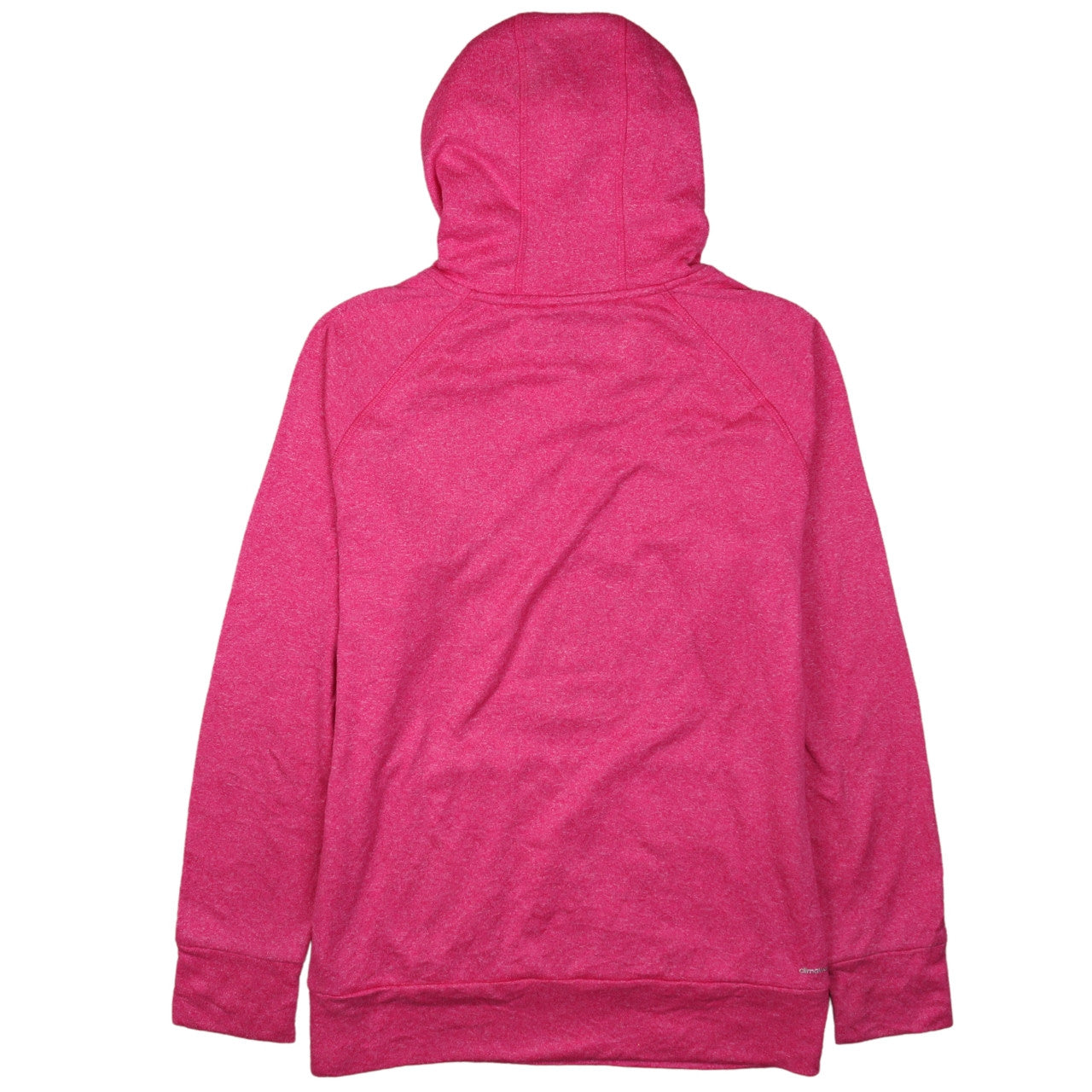 Womens UK Size L adidas Pink Pullover Hoodie