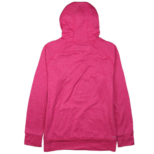 Womens UK Size L adidas Pink Pullover Hoodie