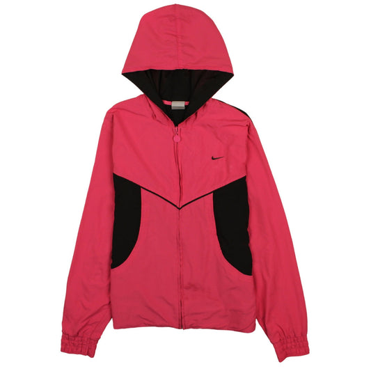 Womens UK Size 12 Nike Pink Windbreaker Coat