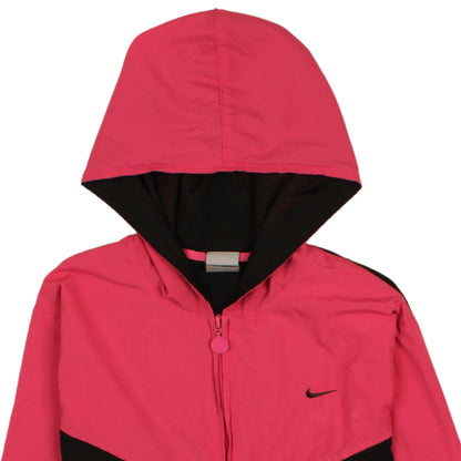 Womens UK Size 12 Nike Pink Windbreaker Coat