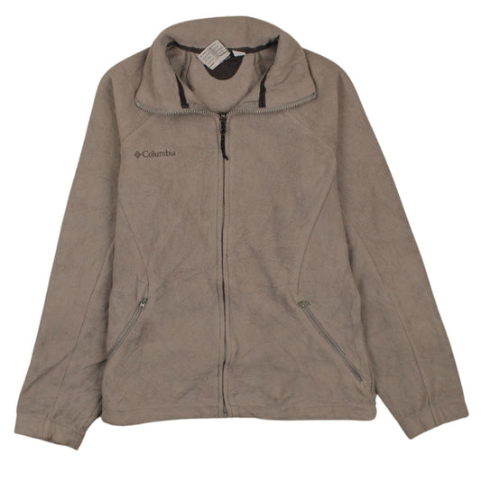 Womens UK Size S Columbia Beige Basic Jacket
