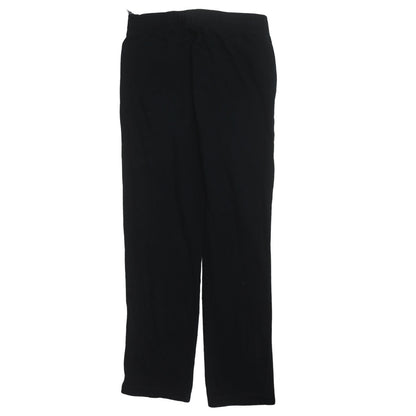 Champion Women Black Fleece Sweatpants Medium Regular Fit