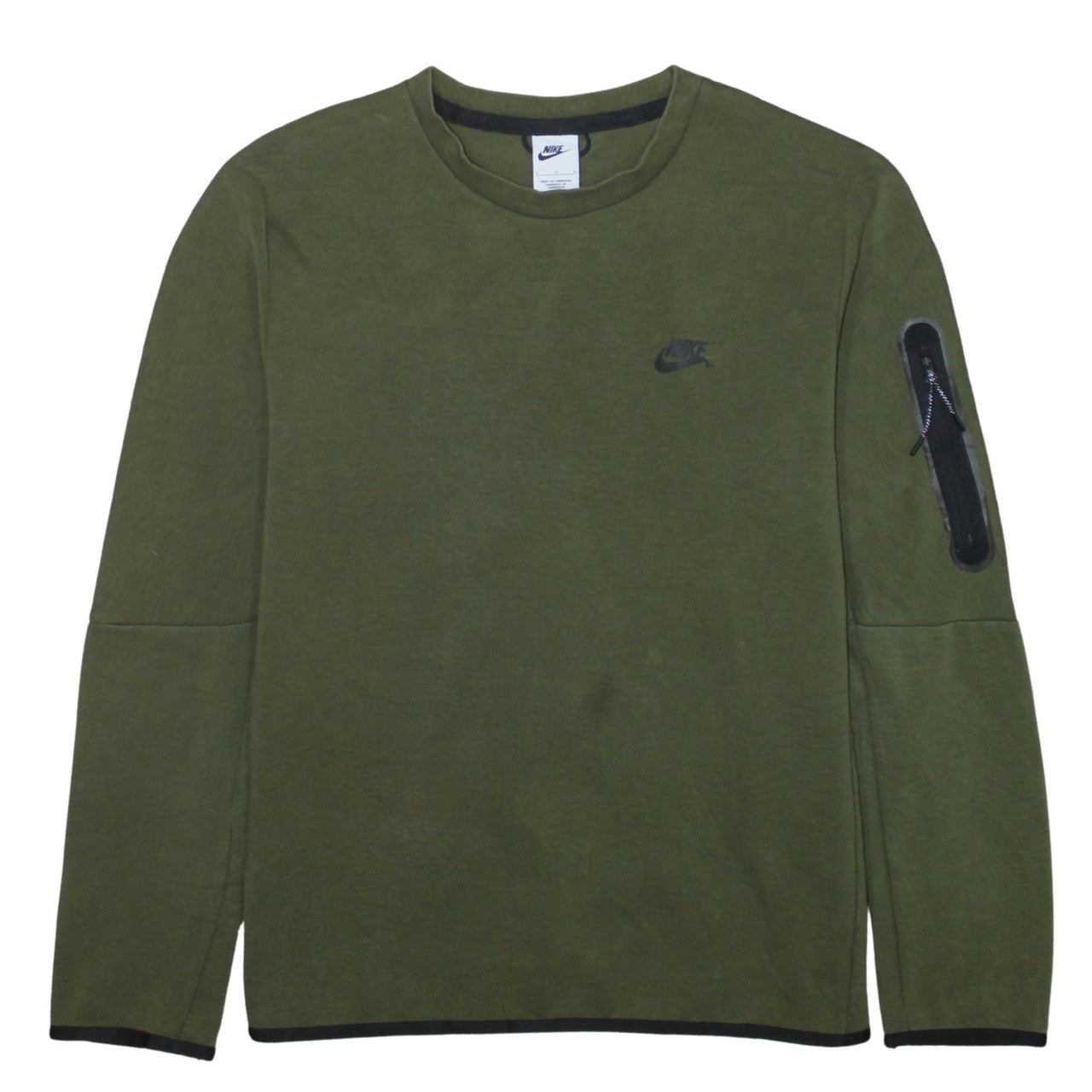 Mens UK Size L Nike Green Pullover Sweatshirt