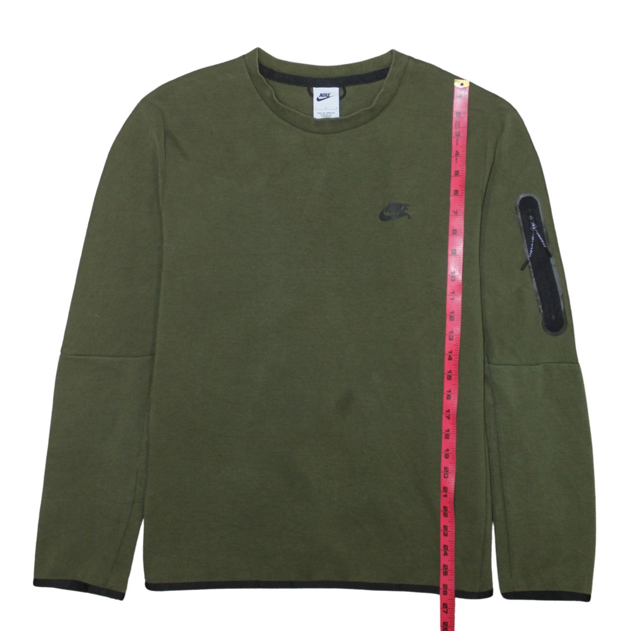 Mens UK Size L Nike Green Pullover Sweatshirt