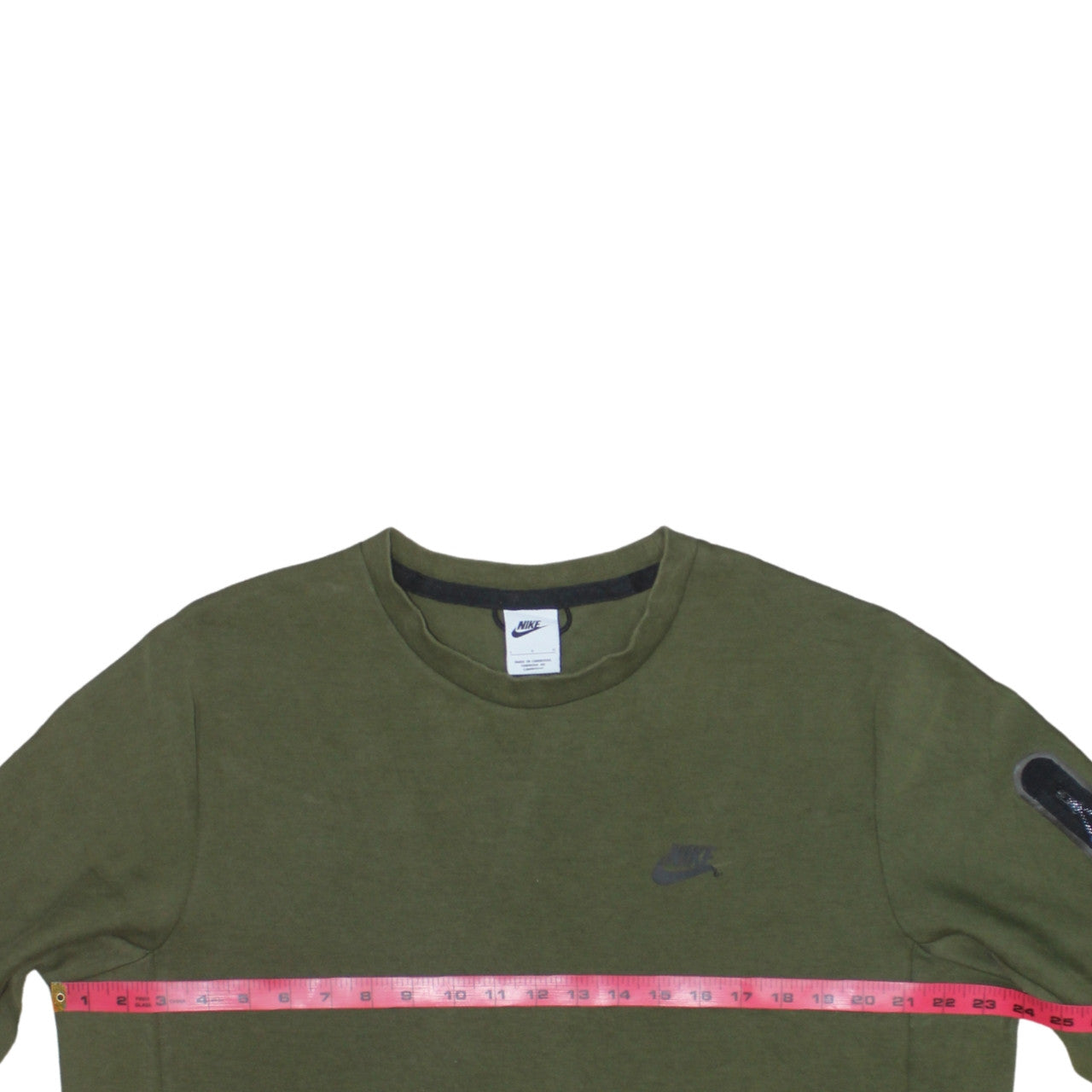 Mens UK Size L Nike Green Pullover Sweatshirt