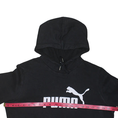 Womens UK Size 14 PUMA Black Pullover Hoodie