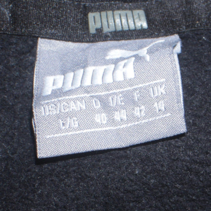 Womens UK Size 14 PUMA Black Pullover Hoodie