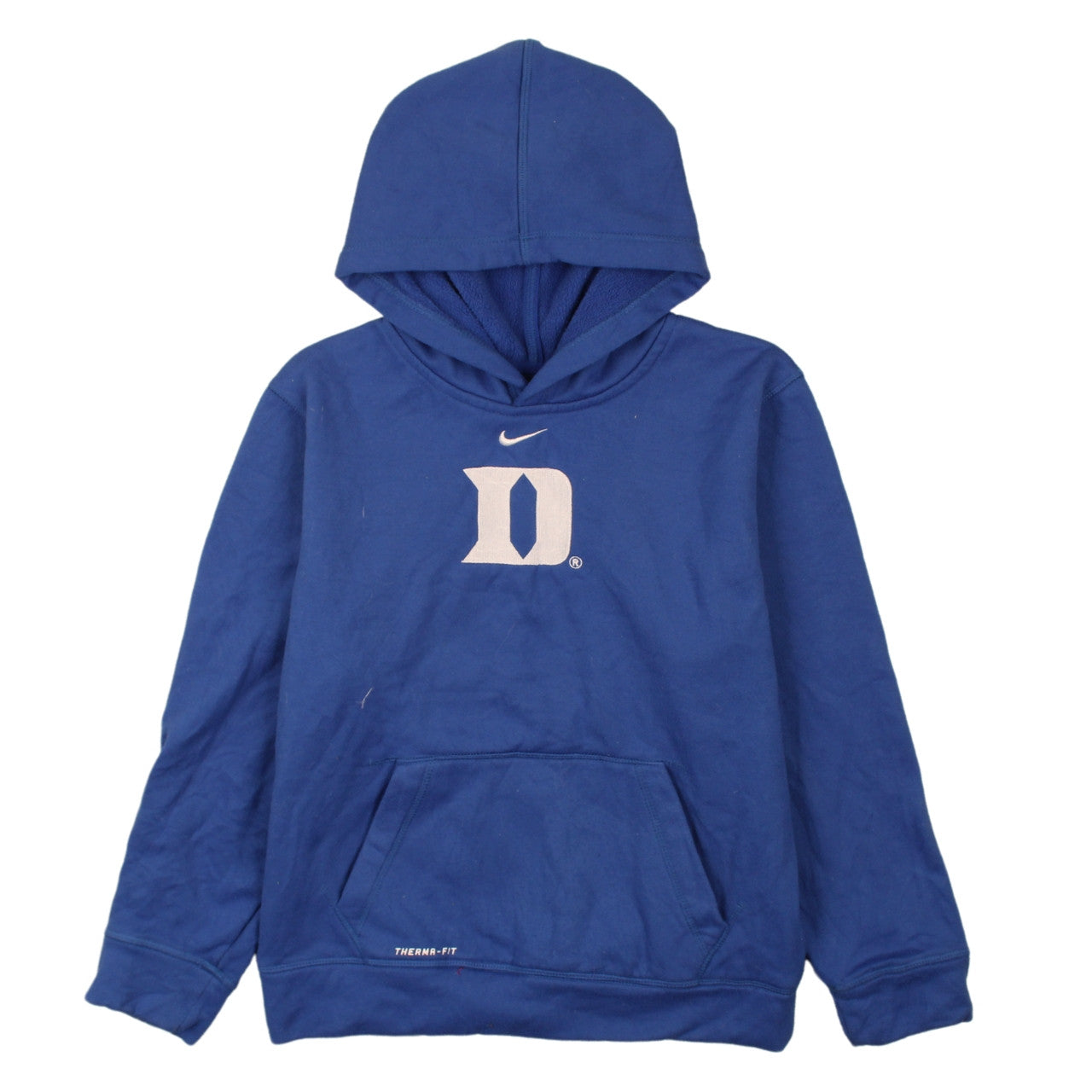 Womens UK Size L Nike Blue Pullover Hoodie