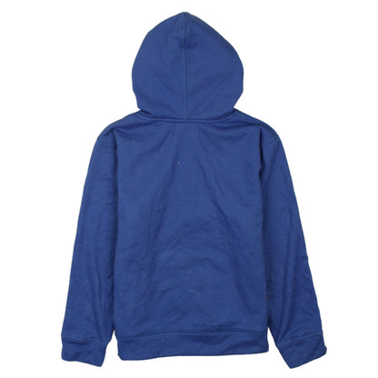 Womens UK Size L Nike Blue Pullover Hoodie