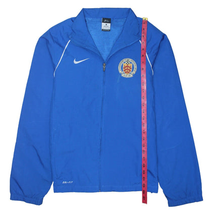 Mens UK Size S Nike Blue Windbreaker Coat