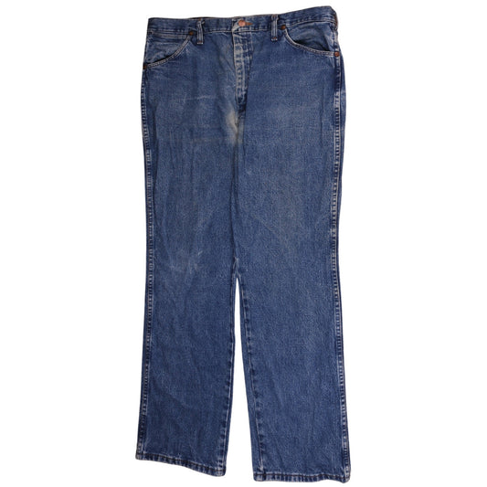 Mens UK Size L Wrangler Regular Fit Straight Jeans