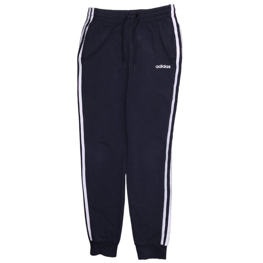 Mens UK Size S adidas Regular Fit Jogger Black Trousers