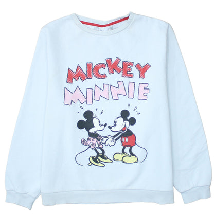 Womens UK Size L Disney White Pullover Sweatshirt