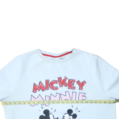 Womens UK Size L Disney White Pullover Sweatshirt