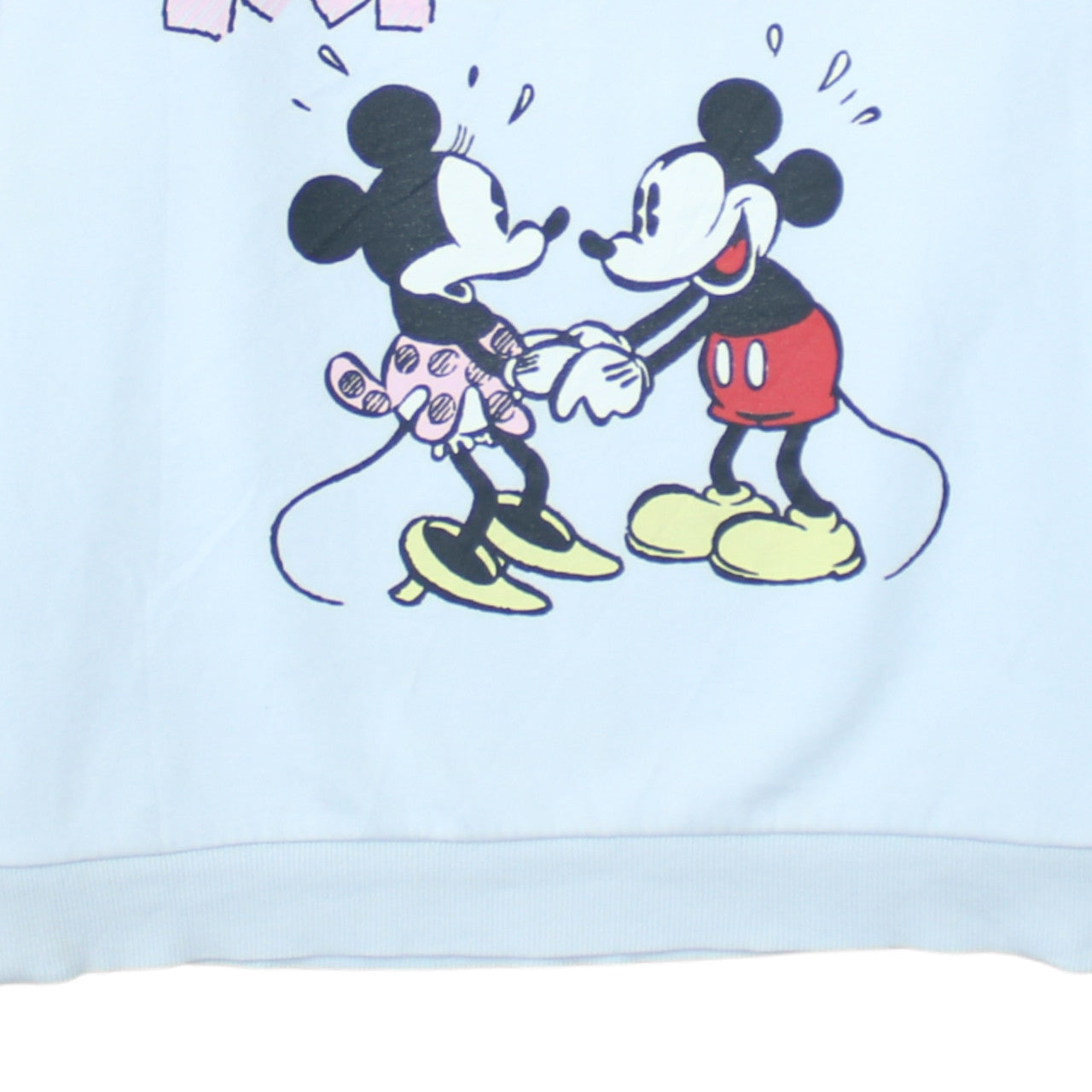 Womens UK Size L Disney White Pullover Sweatshirt