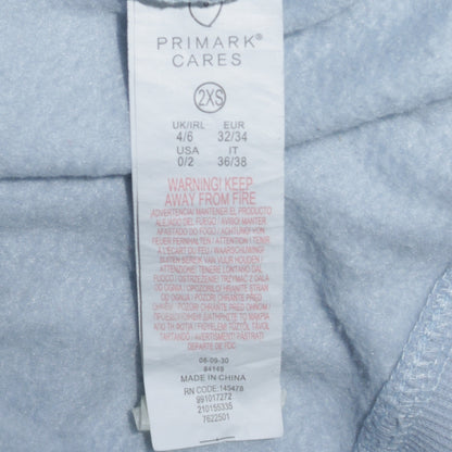 Womens UK Size 2XS Disney Blue Pullover Sweatshirt
