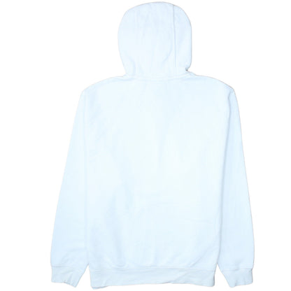 Mens UK Size L Nike White Pullover Hoodie