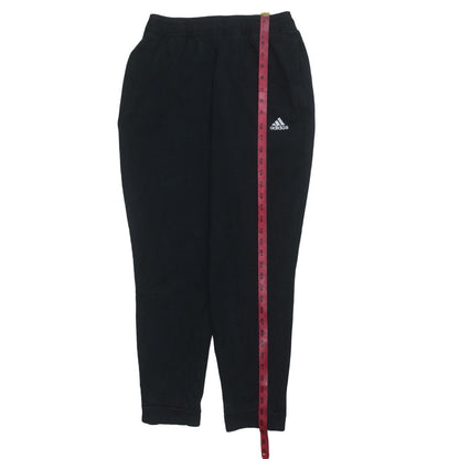 Mens UK Size M adidas Regular Fit Sweatpants Black Trousers