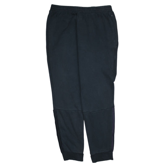 Adidas Men’s Black Manchester United Jogger L Fleece Activewear Trousers