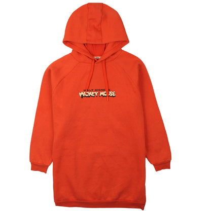 Womens UK Size S Disney Red Pullover Hoodie