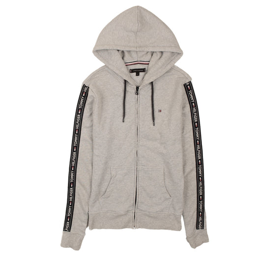 Mens UK Size S Tommy Hilfiger Grey Full Zip Hoodie