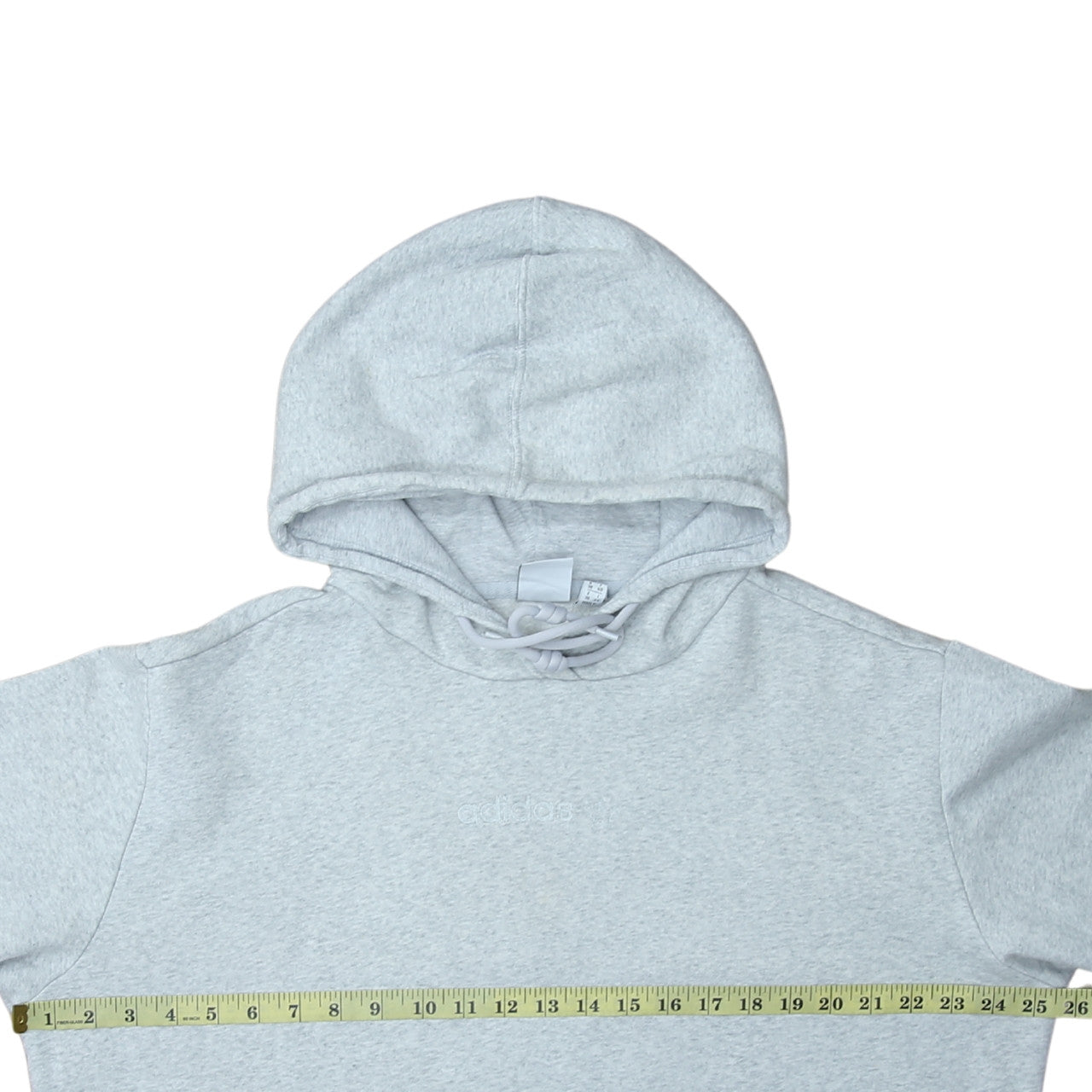 Womens UK Size 12 adidas Grey Pullover Hoodie