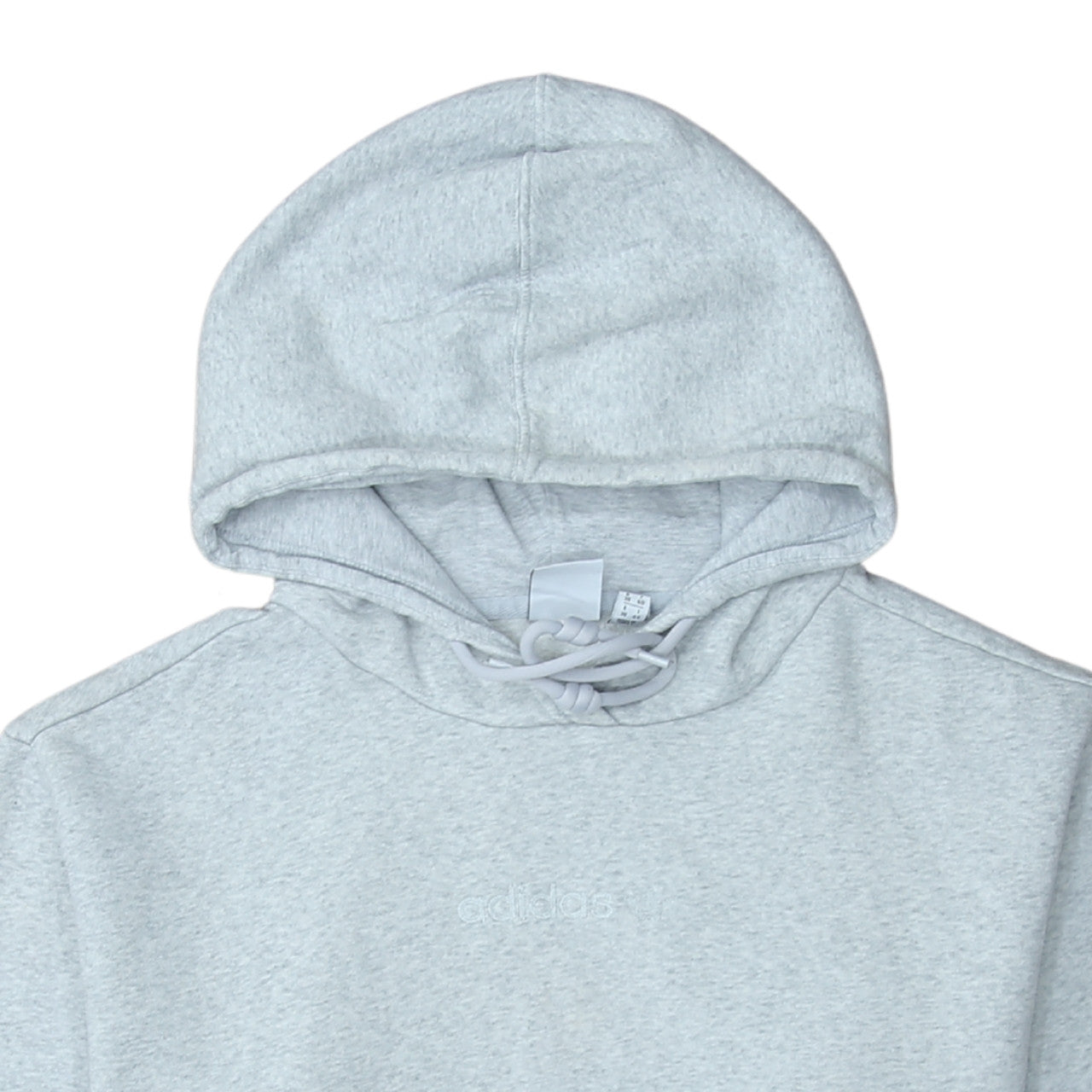 Womens UK Size 12 adidas Grey Pullover Hoodie