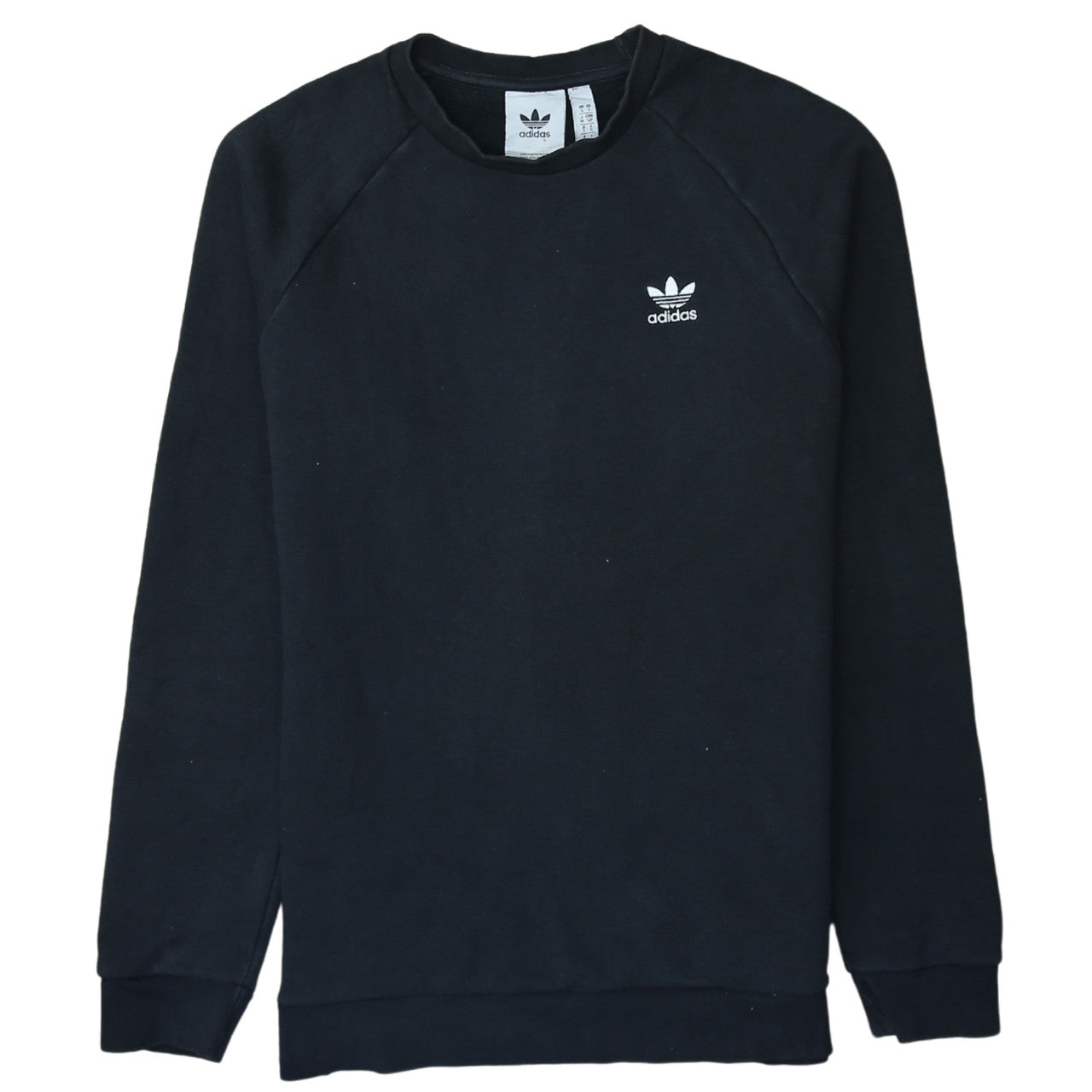 Mens UK Size S adidas Black Pullover Sweatshirt