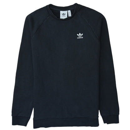 Mens UK Size S adidas Black Pullover Sweatshirt