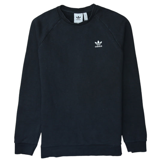 Mens UK Size S adidas Black Pullover Sweatshirt