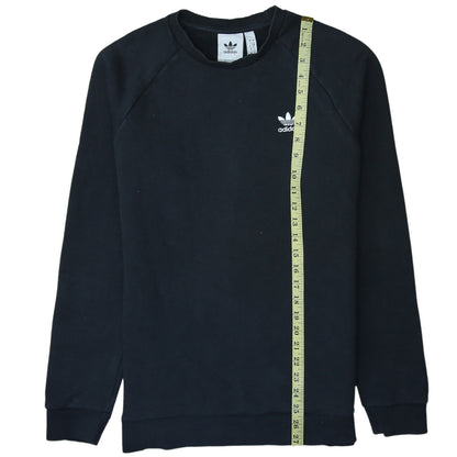 Mens UK Size S adidas Black Pullover Sweatshirt