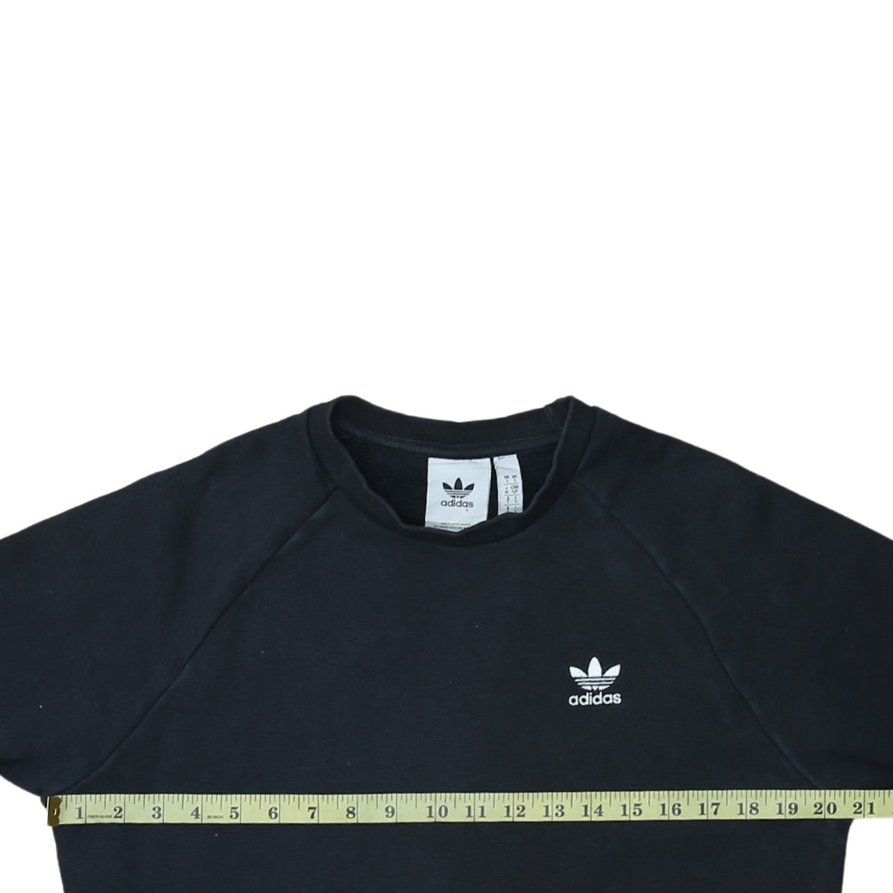 Mens UK Size S adidas Black Pullover Sweatshirt