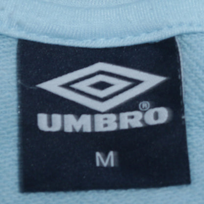 Mens UK Size M Umbro Blue Pullover Hoodie