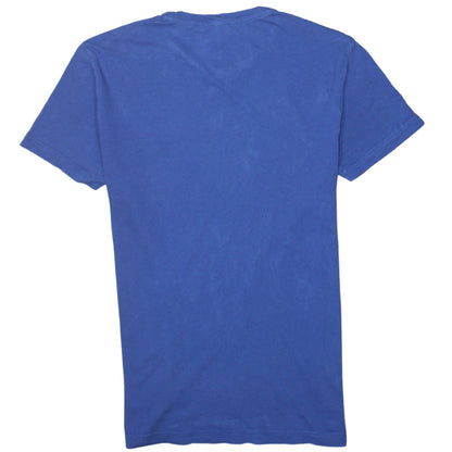 Mens UK Size M Emporio Armani Blue  T-Shirt
