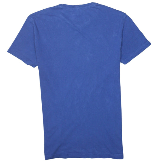 Mens UK Size M Emporio Armani Blue  T-Shirt