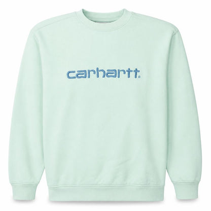 Mens UK Size S Carhartt Green Pullover Sweatshirt