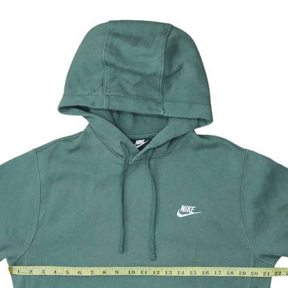 Mens UK Size S Nike Green Pullover Hoodie