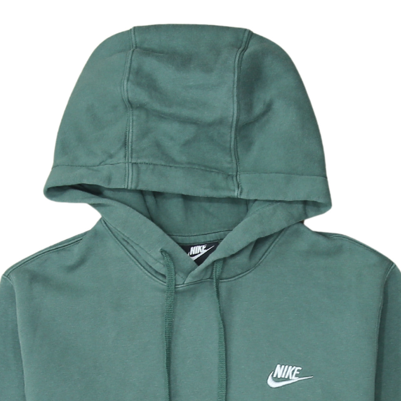 Mens UK Size S Nike Green Pullover Hoodie
