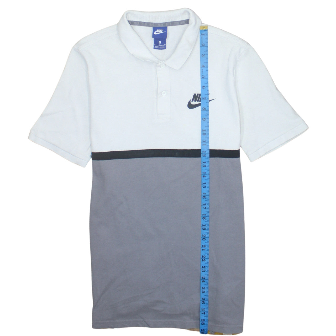 Mens UK Size M Nike 100% Cotton Polo Shirt