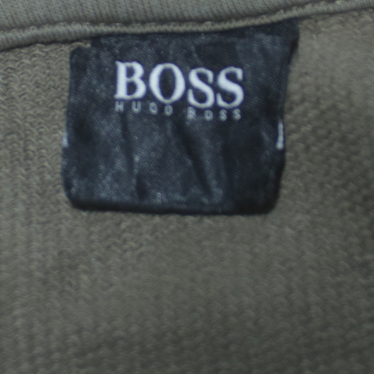 Mens UK Size M HUGO BOSS Green Pullover Sweatshirt