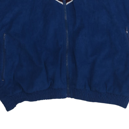 Puma Men's Blue 90s Retro Bomber Jacket XL Polyester Sportswear
