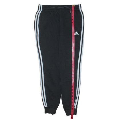 Womens UK Size L adidas Regular Fit Jogger Black Trousers