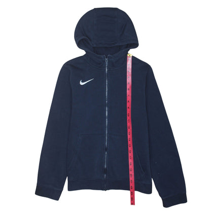 Boys UK Size L Nike Blue Full Zip Hoodie
