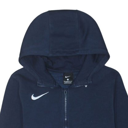 Boys UK Size L Nike Blue Full Zip Hoodie