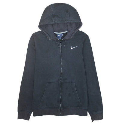 Mens UK Size S Nike Black Full Zip Hoodie